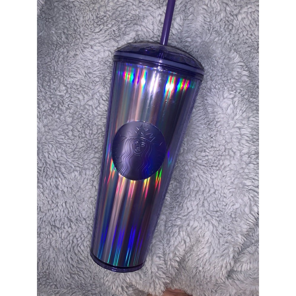 Starbucks 24oz iridescent purple cold cup